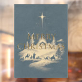 Raamsticker Kerstmis  (Vel 2)