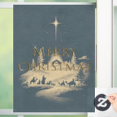 Raamsticker Kerstmis  (Huis)