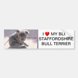 raamsticker of bumpersticker voor hondenliefhebber
