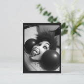 Raar glimlachend hoofd Briefkaart (Staand voorkant)