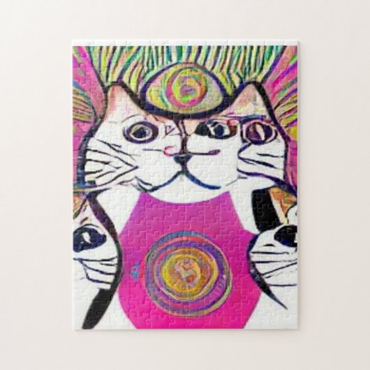 Raar Kool Katz Legpuzzel (Verticaal)