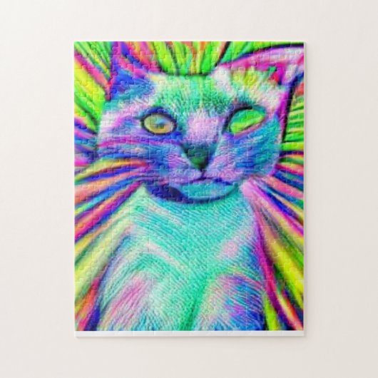 Raar Kool Katz Legpuzzel (Verticaal)