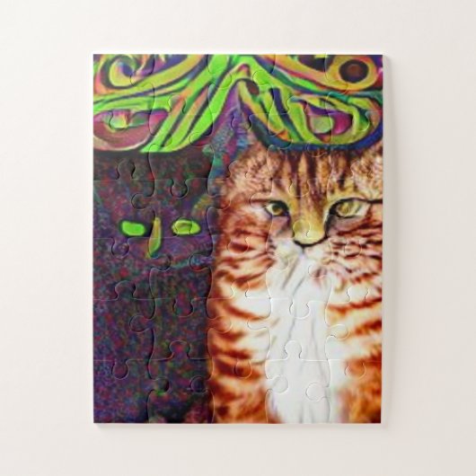 Raar Kool Katz Legpuzzel (Verticaal)