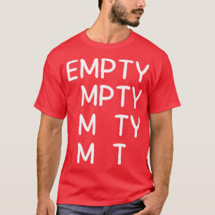 raar leeg t-shirt