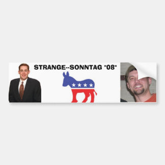 RAAR--ZONDAG "08" BUMPERSTICKER