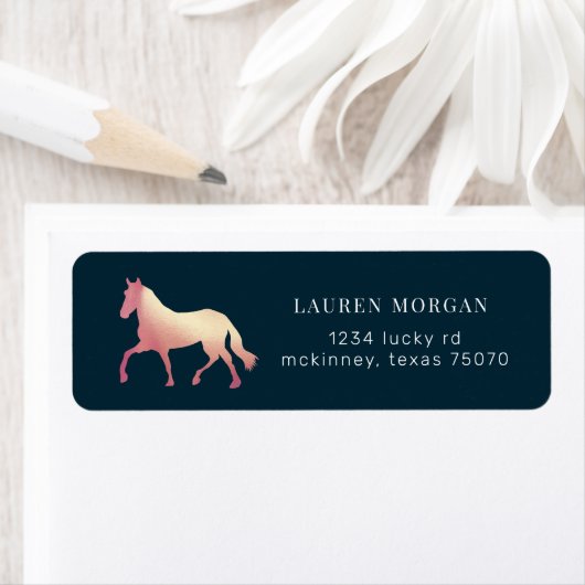 Raardrijden roos goud Rendement Adres Etiket (Insitu)