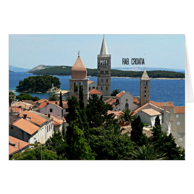 Rab, Croatie photo paysage (Devant horizontal)
