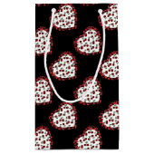 RAB-kersen Leopard Print Heart Rockabilly Klein Cadeauzakje (Achterkant)