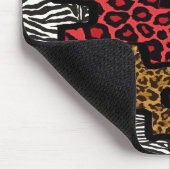 RAB Rockabilly Animal Print Puzzle Muismat (Hoek)