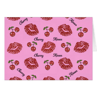 RAB Rockabilly Cherry Kisses op roze