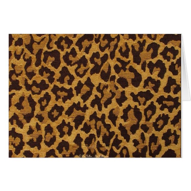 RAB Rockabilly Leopard Print Brown Gold (Voorkant Horizontaal)