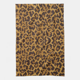 RAB Rockabilly Leopard Print Kitchen Towel Theedoek