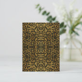 RAB Rockabilly Luipaardprint Geschenken Briefkaart (Staand voorkant)