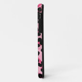 RAB Rockabilly Pink Cheetah Print Case-Mate iPhone Case (Achterkant/links)