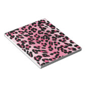 RAB Rockabilly Pink Cheetah Print Notitieblok (Schuin)