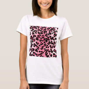 RAB Rockabilly Pink Cheetah Print T-shirt