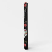 RAB Rockabilly Sugar Skulls Cherries on Black Case-Mate iPhone Case (Achterkant/links)