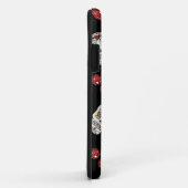 RAB Rockabilly Sugar Skulls Cherries on Black Case-Mate iPhone Case (Achterkant/rechts)