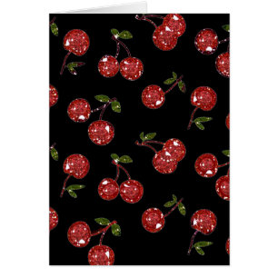 RAB Rockabilly très cerise cerises sur noir