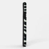 RAB Rockabilly Zebra Print Black & White Case-Mate iPhone Case (Achterkant/rechts)