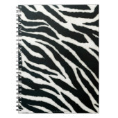 RAB Rockabilly Zebra Print Black & White Notitieboek (Voorkant)