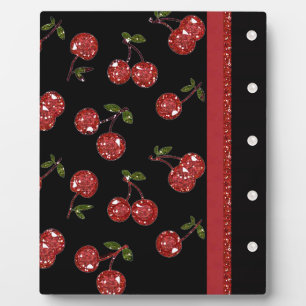 RAB Rockabilly Zeer Cherry Cherries Black Fotoplaat