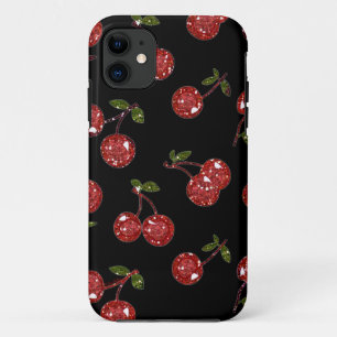 RAB Rockabilly Zeer Cherry Cherry Cherries op zwar iPhone 11 Hoesje