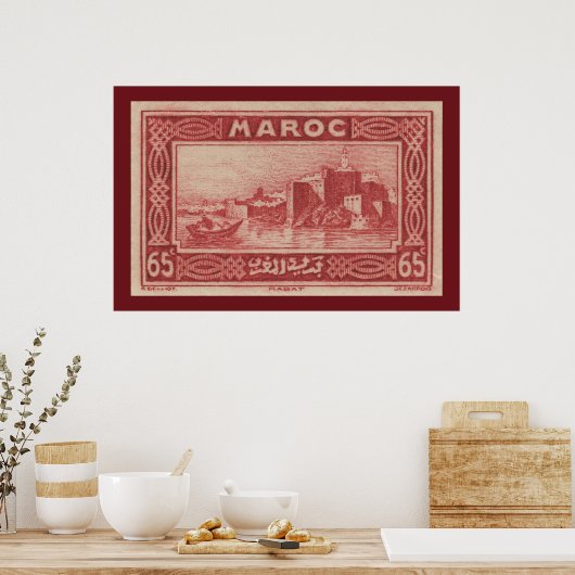 Rabat, Marokko - Poster (Keuken)