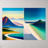 Rabaul Diptych - Impression d'art en toile (Devant)