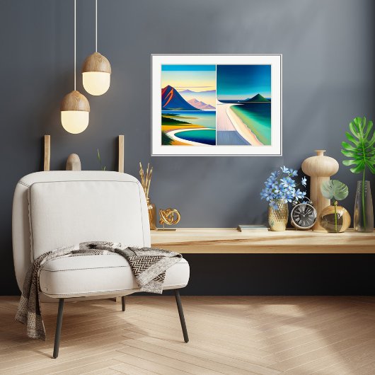 Rabaul Diptych - Impression d'art en toile