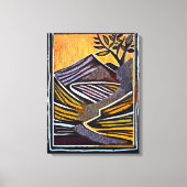 Rabaul - Impression en toile étirée (Recto)