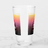 Rabbit 兔 Red Gold Chinese Zodiac Lunar Symbol Glas (Rechts)