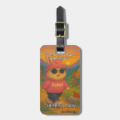 Rabbit 06 Kids Bagagelabel (Voorkant verticaal)