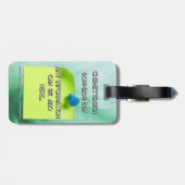 Rabbit 06 Kids Bagagelabel (Achterkant horizontaal)