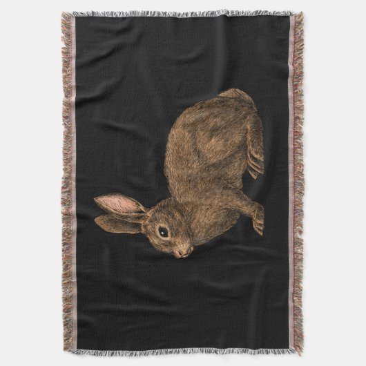 Rabbit 2 deken (Voorkant Verticaal)