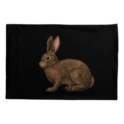 Rabbit 2 kussensloop (Achterkant)