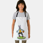 Rabbit as Basketball player with Basketball Schort (Insitu)
