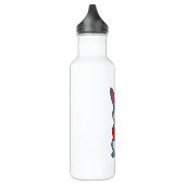 Rabbit as Basketball player with Basketball Waterfles (Links)