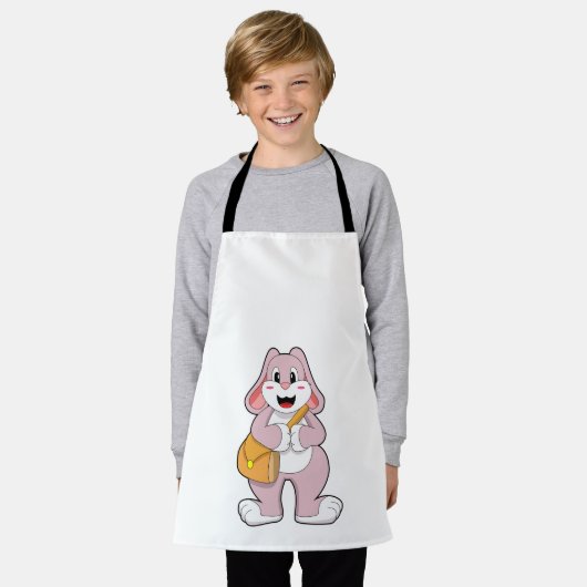 Rabbit as Hiker with Bag Schort (Gedragen)