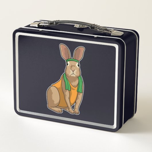 Rabbit as Runner with Towel (Achterkant)