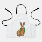 Rabbit as Runner with Towel Schort (Voorkant)