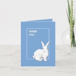 Rabbit Blue Bedankt voor je briefkaart