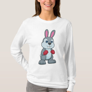 Rabbit Boxer Boxer Boxing-handschoenen T-shirt