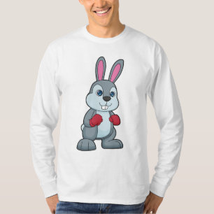 Rabbit Boxer Boxer Boxing-handschoenen T-shirt