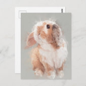 Rabbit Briefkaart No.30 (Voorkant / Achterkant)