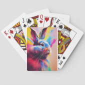 Rabbit Bunny Animal Discovery Adventure Natuur Pokerkaarten (Achterkant)