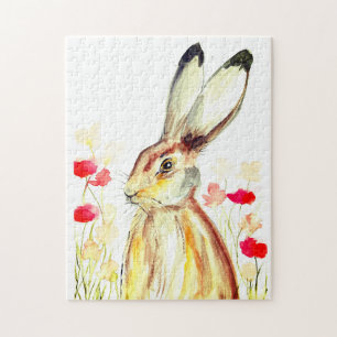 Rabbit Bunny Hare Easter Animal Wildlife Cute Jigs Legpuzzel