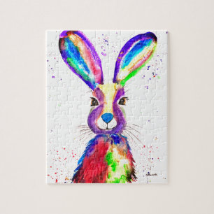 Rabbit Bunny Hare Easter Animal Wildlife Cute Legpuzzel