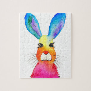 Rabbit Bunny Hare Easter Animal Wildlife Cute Legpuzzel
