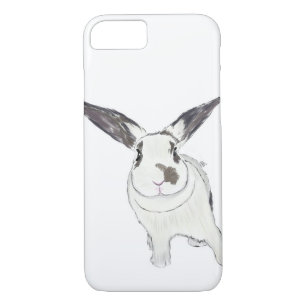 Rabbit Bunny Phone Case, Rabbit Illustration iPhone 8/7 Hoesje